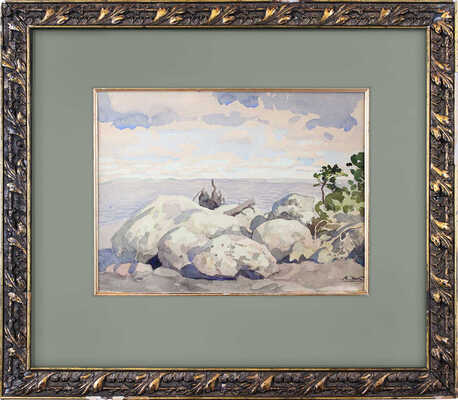 Жаба Альфонс Константинович. Берег моря  